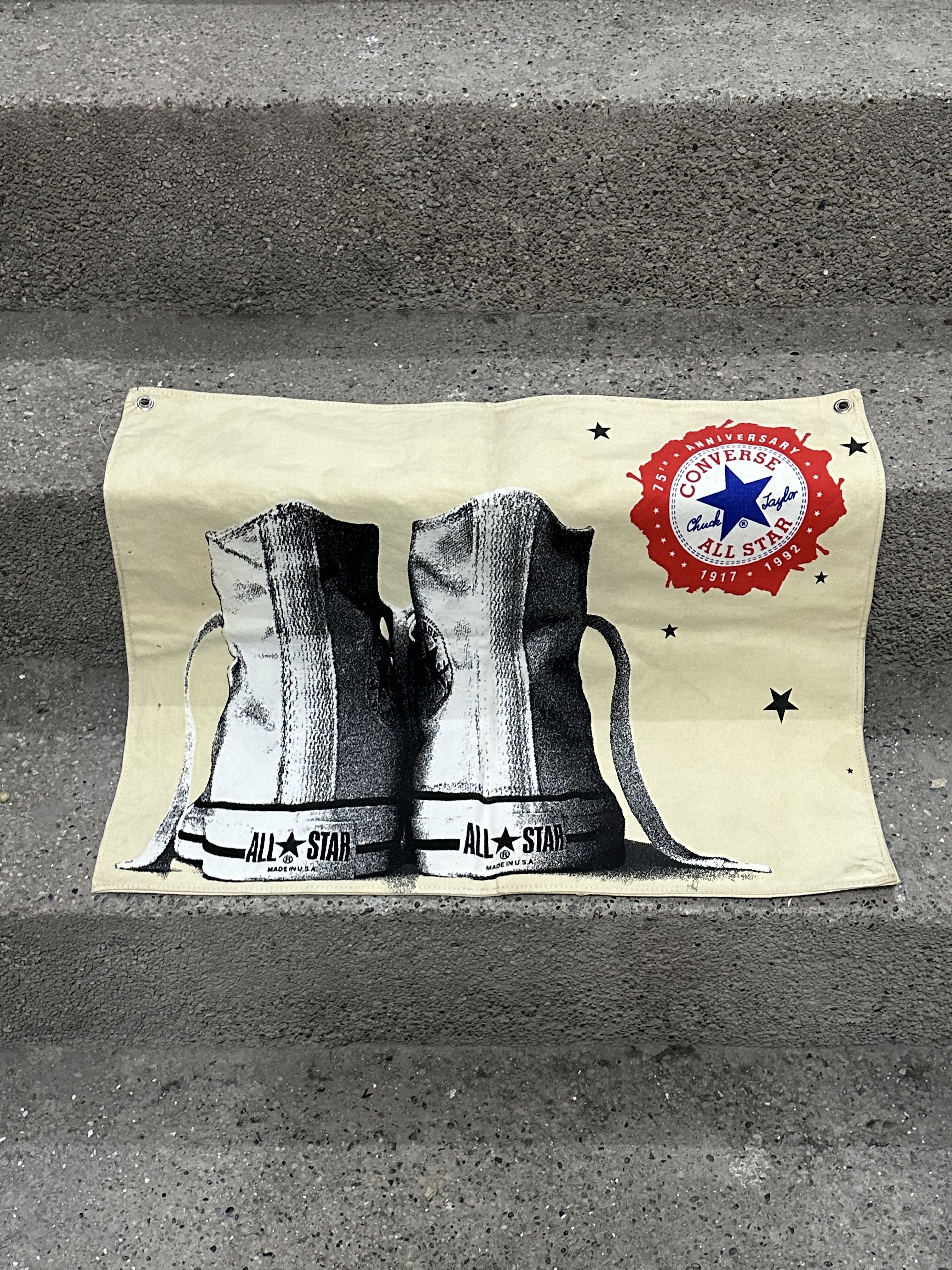 90‘s CONVERSE 75th ANNIVERSARY Cotton Banner