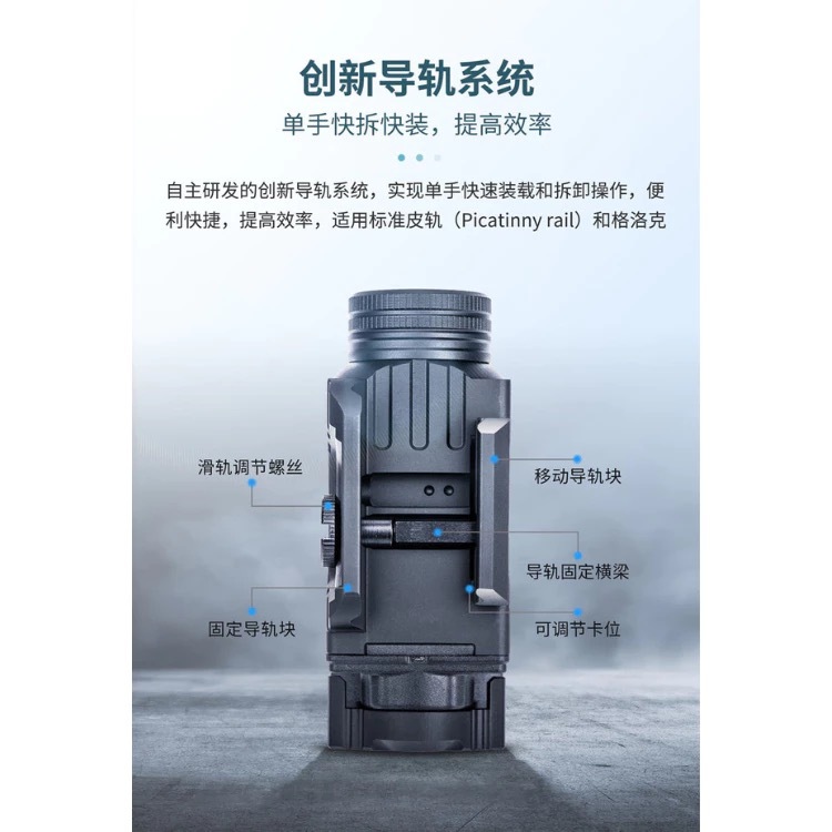 NEXTORCH WL21R 雙光源合一槍燈｜650 流明｜紅光雷射｜USB 直充