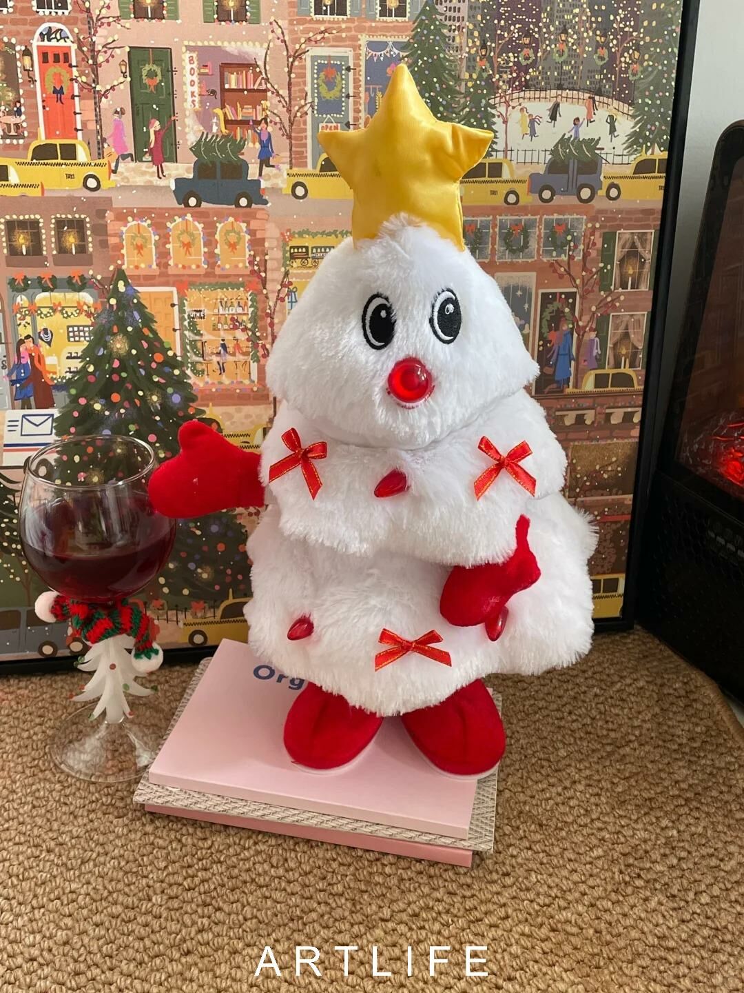 (特惠) 愛跳舞的毛茸茸聖誕樹