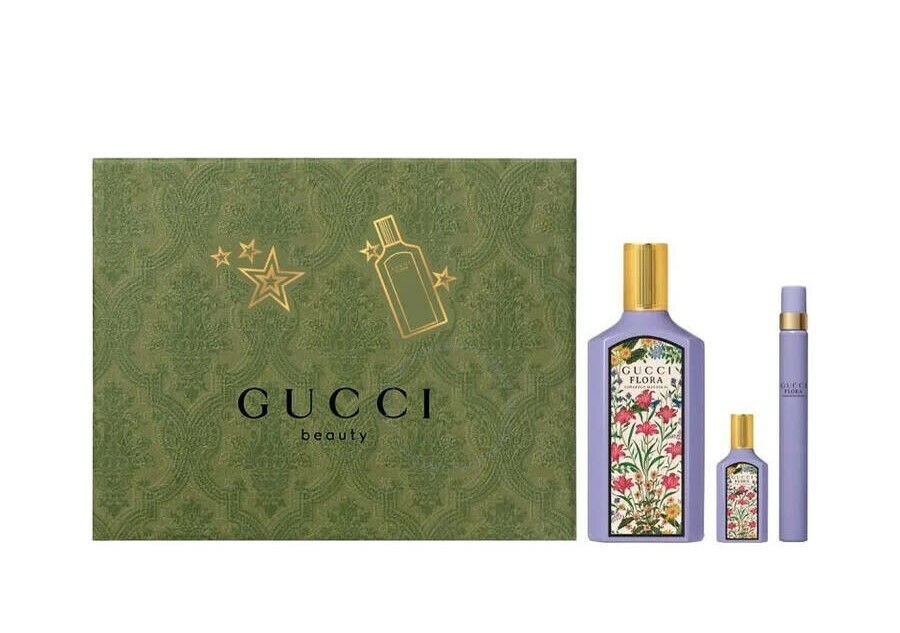 Gucci Flora 幻夢玉蘭花女性淡香精禮盒