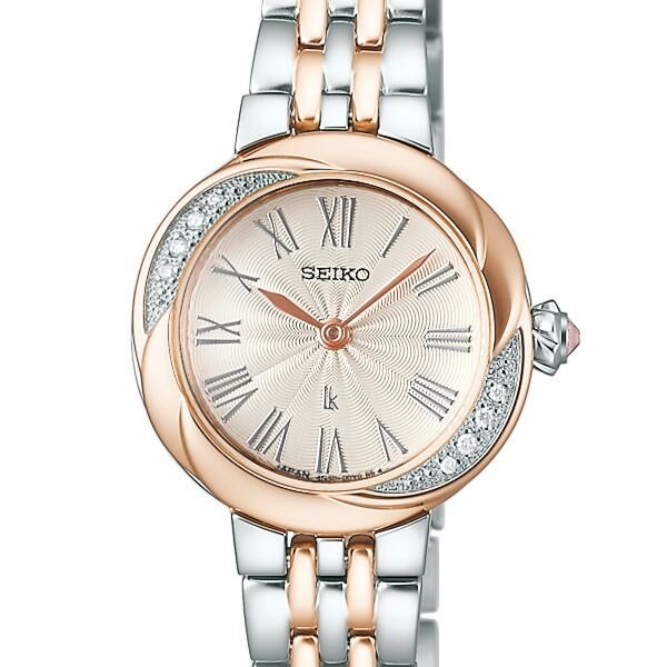 美品 Seiko LUKIA 加流羅‼️ 萬年鐘錶SEIKO LUKIA 花瓣形錶殼優雅不鏽鋼女錶SSWA002J / 4N30-00V0KS