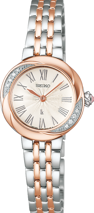 萬年鐘錶 - SEIKO  LUKIA系列 花瓣形錶殼優雅不鏽鋼女錶   SSWA002J / 4N30-00V0KS  錶徑23MM