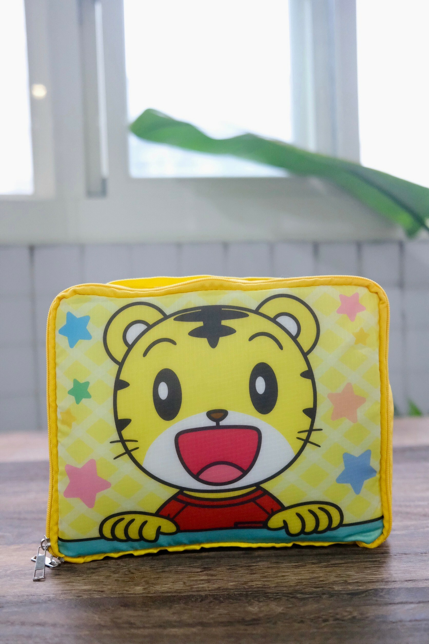 巧虎收納袋(大)-星星黃