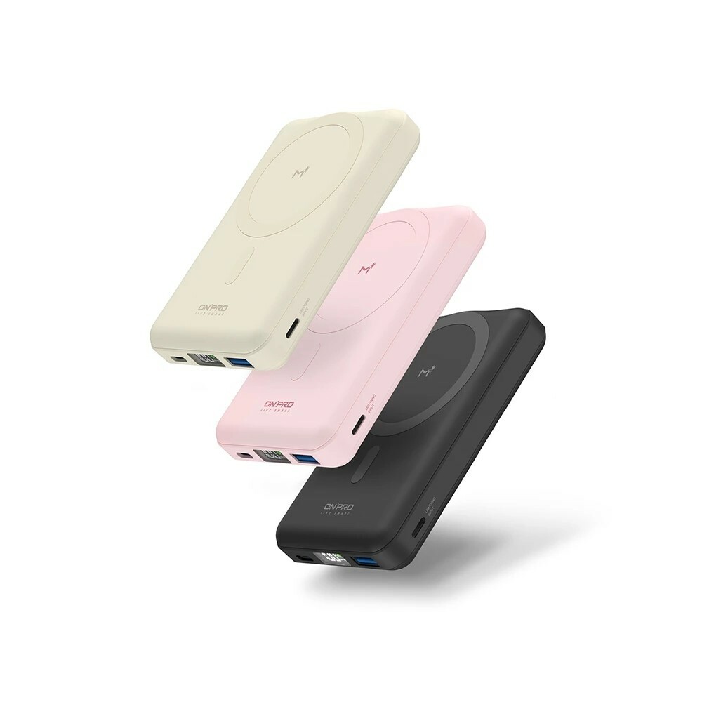 【ONPRO】MagReact™ M1 多功能磁吸式行動電源 三色