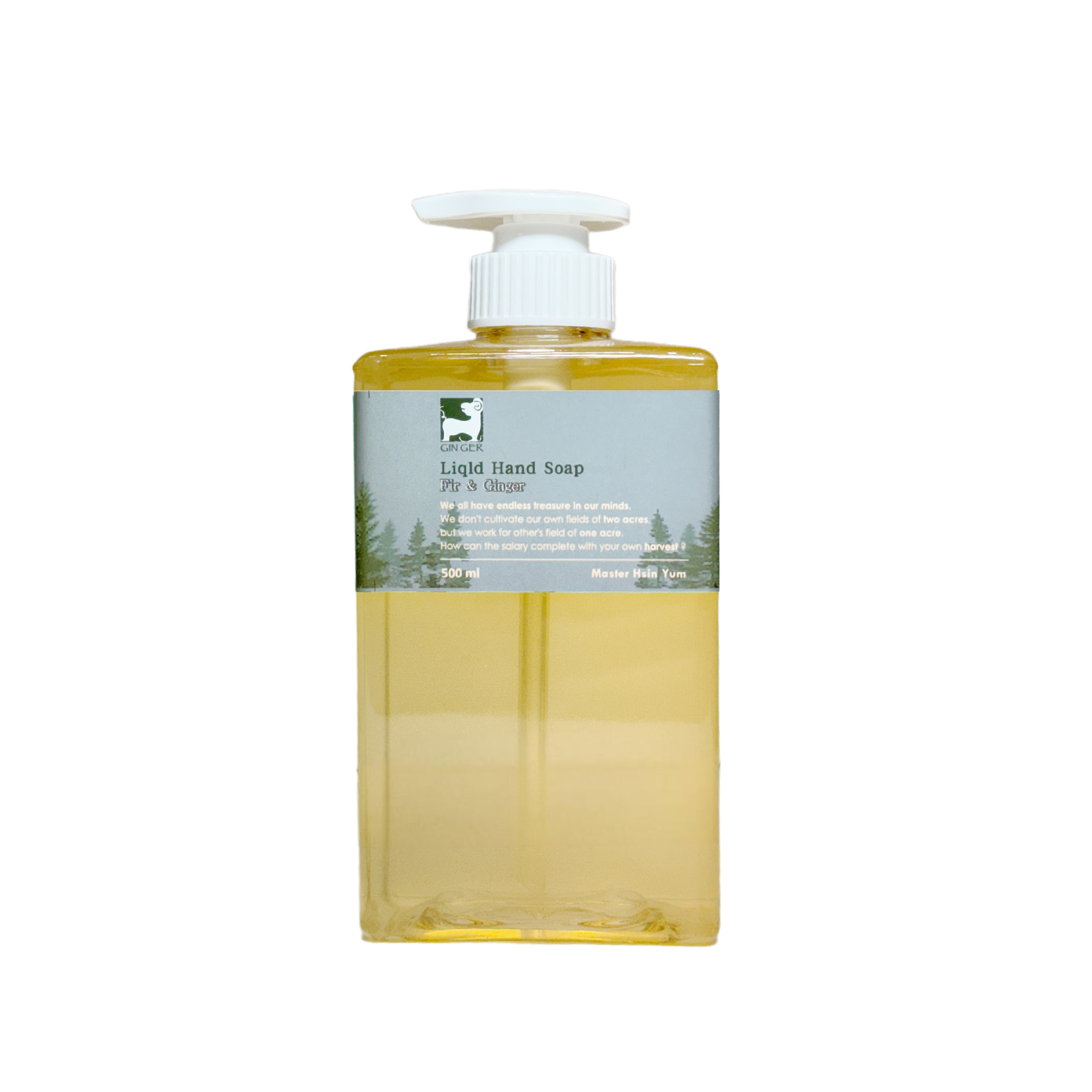 漫步杉林薑芬洗手乳 500ml