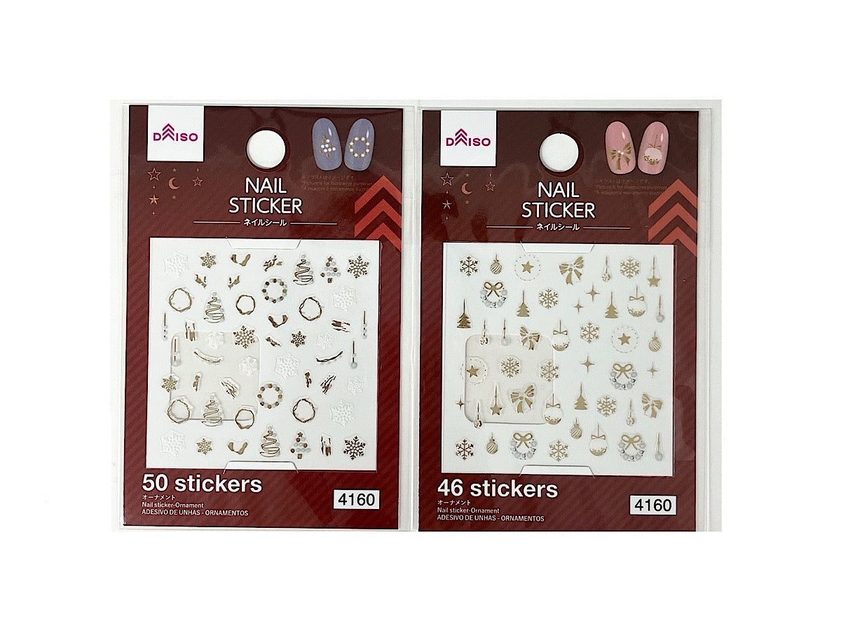 聖誕節美甲裝飾貼/裝飾品