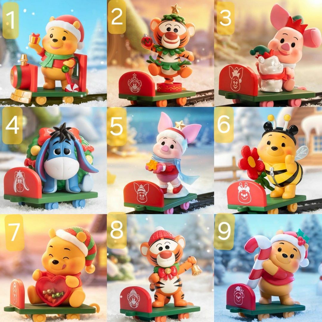 POP MART 泡泡瑪特 迪士尼 🎁小熊維尼禮物派送系列🎁