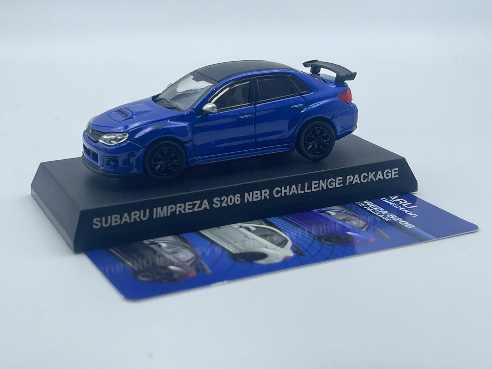 KYOSHO SUBARU IMPREZA S206 NBR CHALLENGE PACKAGE BLUE