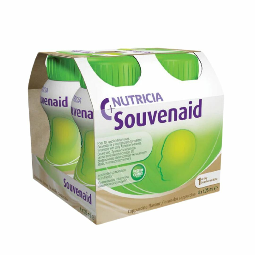 【智敏捷 Souvenaid® 】專利醫學養腦配方 (4枝裝)