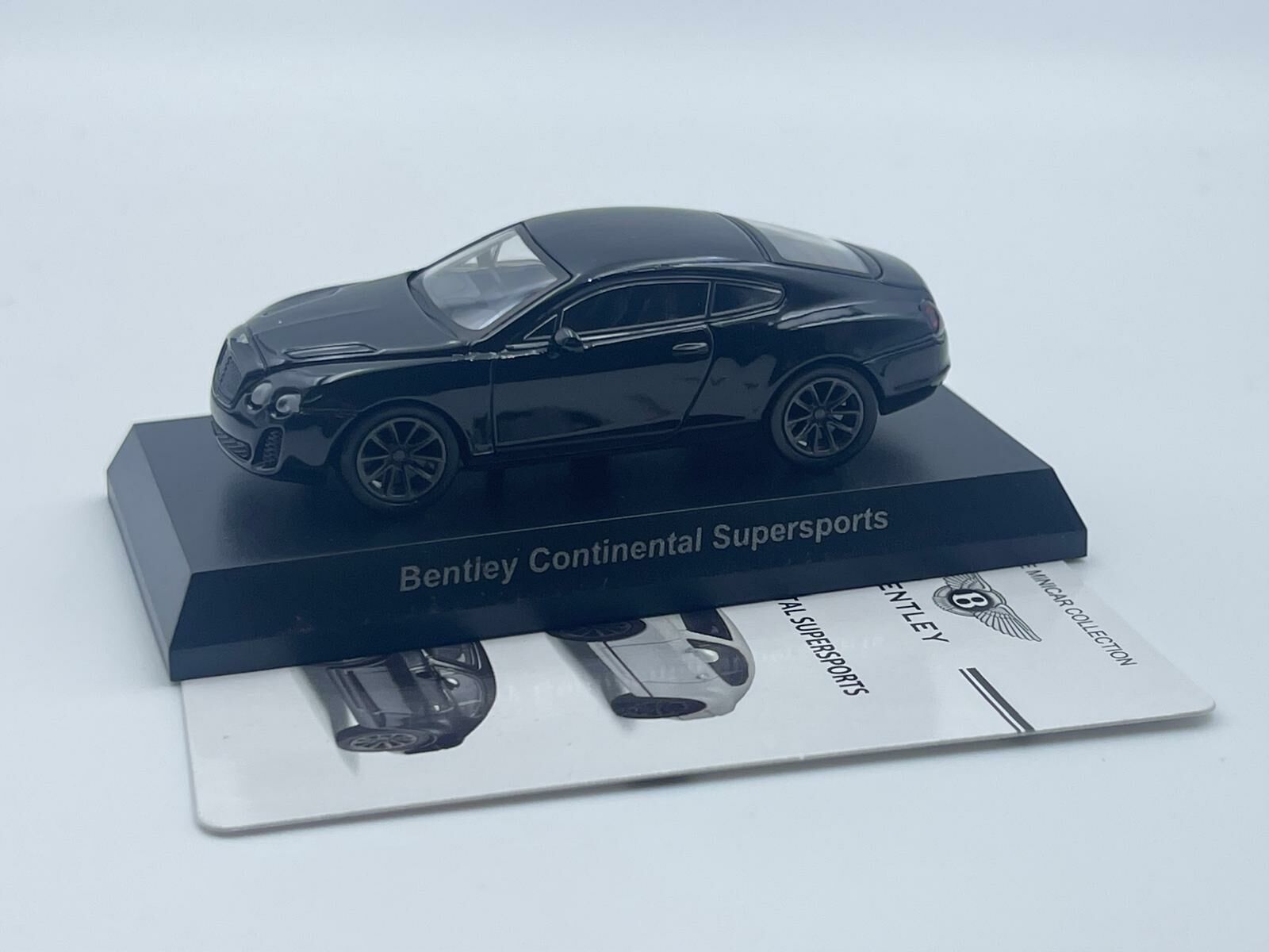 KYOSHO BENTLEY CONTINENTAL SUPERSPORTS BLACK