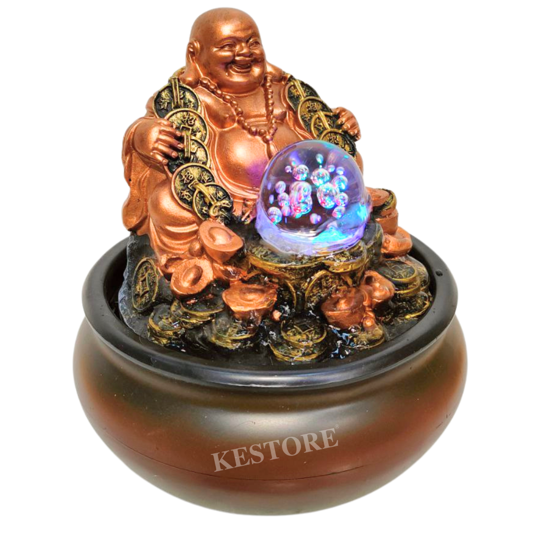 Indoor Laughing Buddha Water Fountain Code 3037