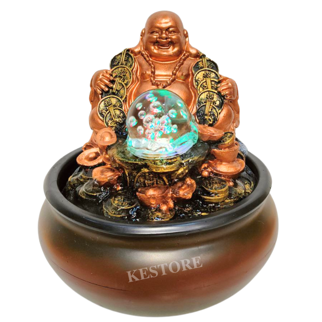 Indoor Laughing Buddha Water Fountain Code 3037