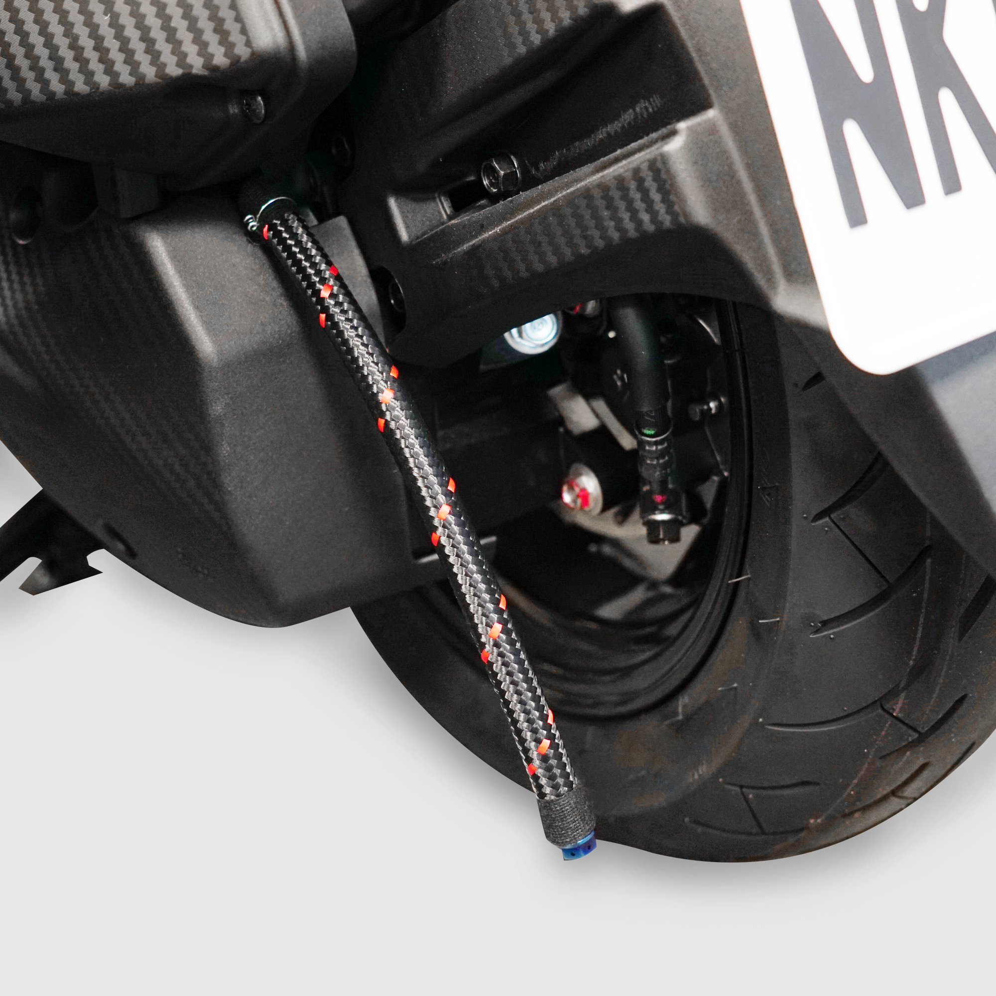 機車通用型配件｜編織油管/鈦合金油塞