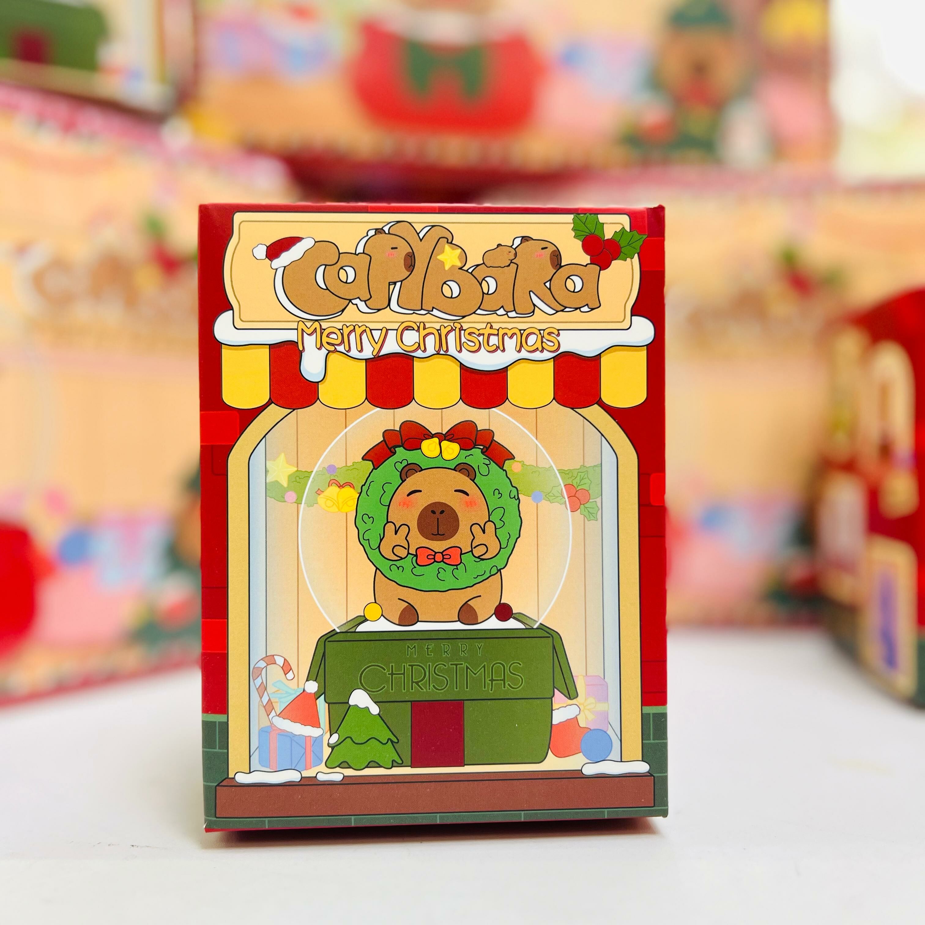 Xmas CAPYBARA Merry Christmas Snow Glow Blind Box ( CAPYBARA )