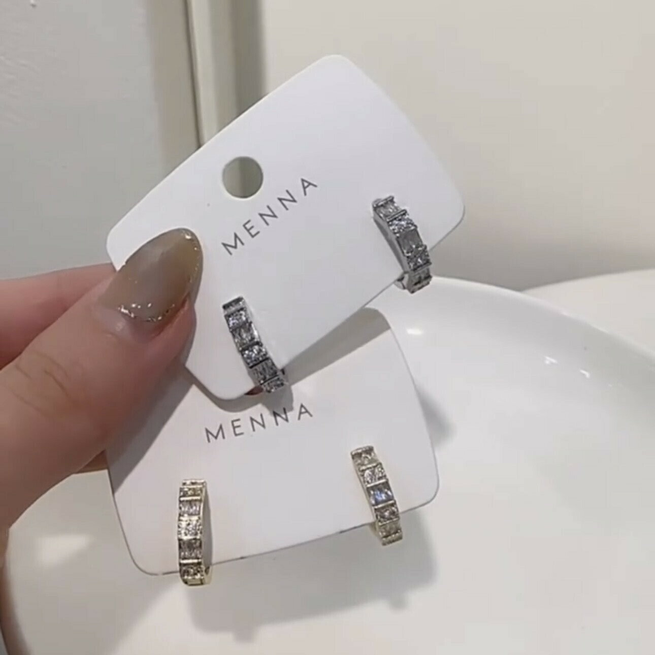 蛇骨鋯石排鑽易扣