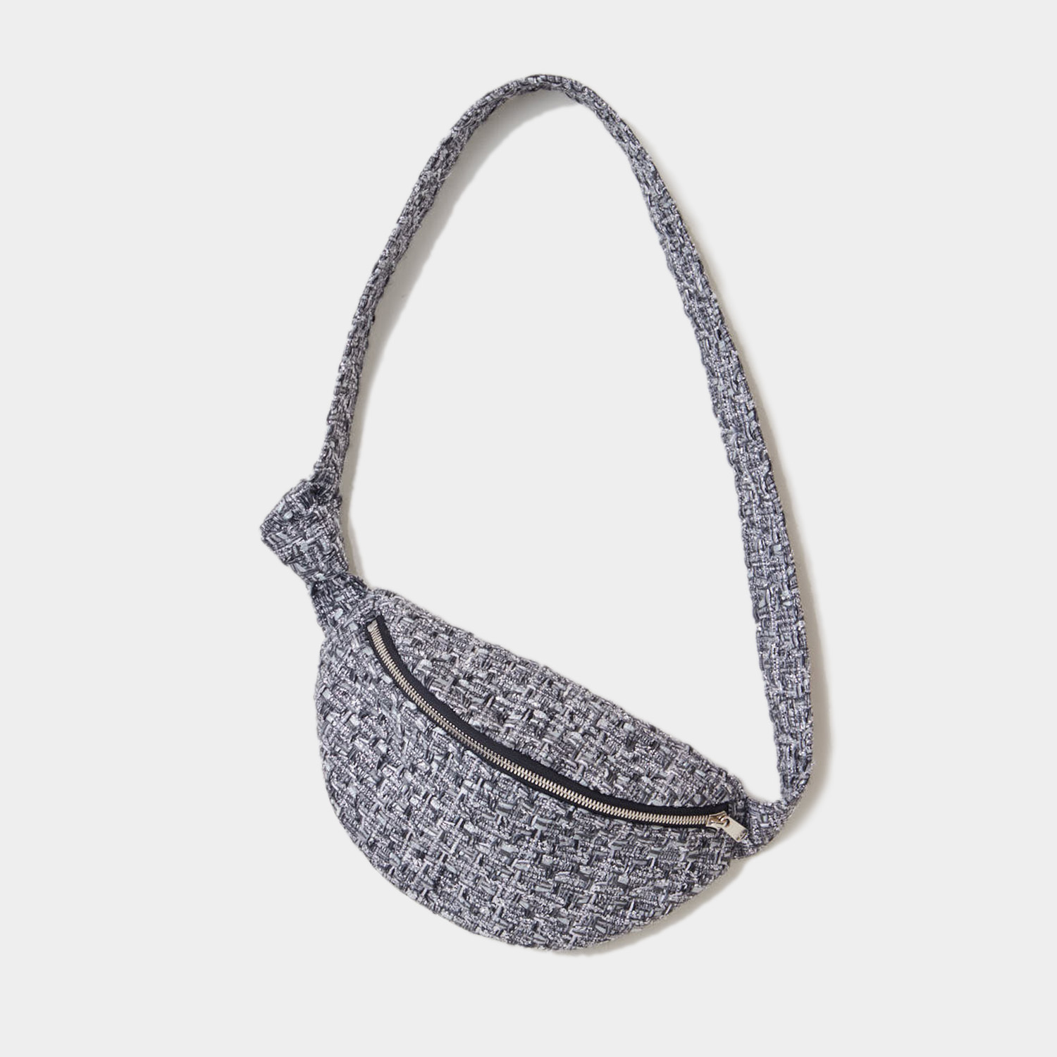KARA Belt Bag - Silver Metallic