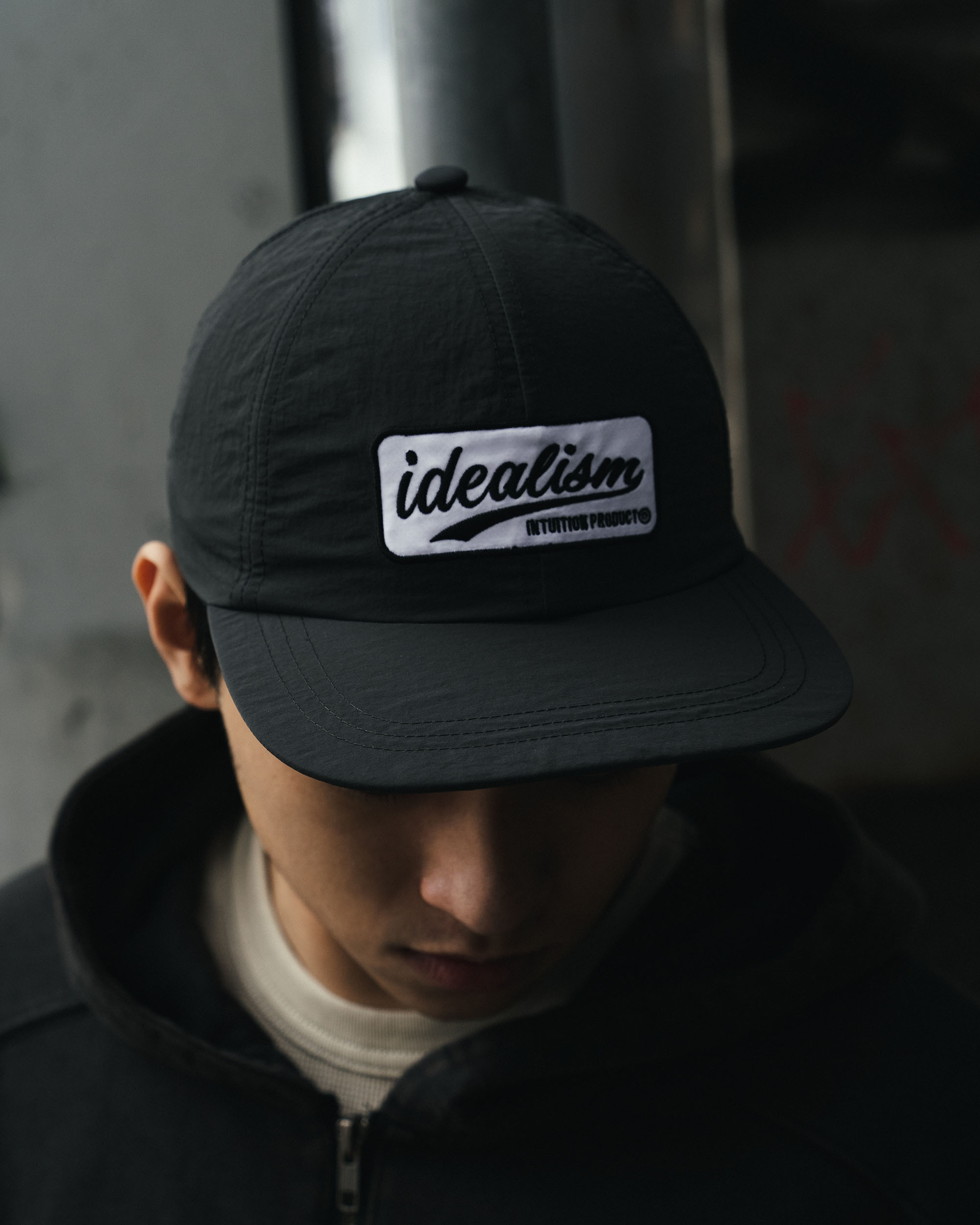 IDEALISM IDE Baseball Cap 尼龍 棒球帽 黑 深灰