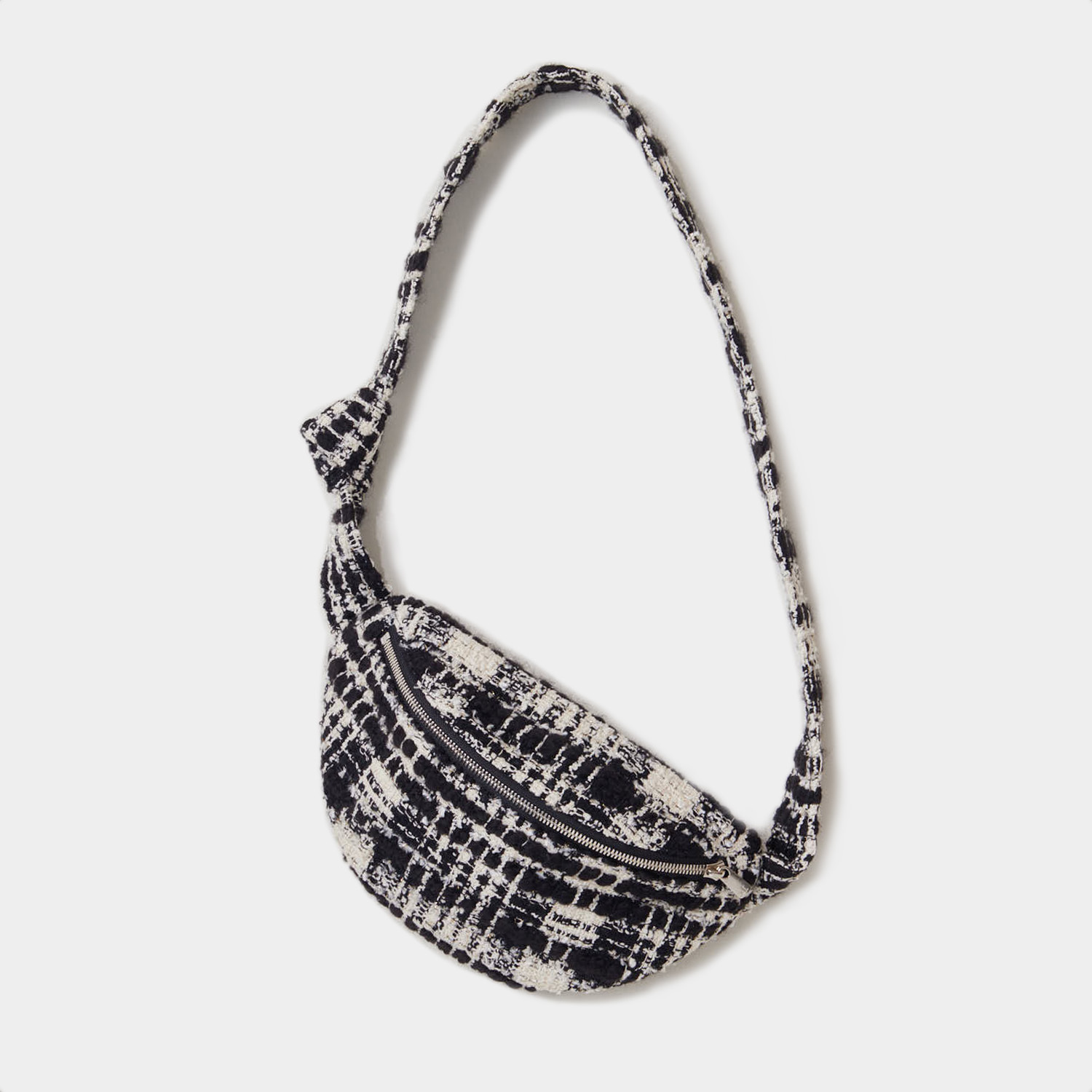 KARA Belt Bag - Black & White