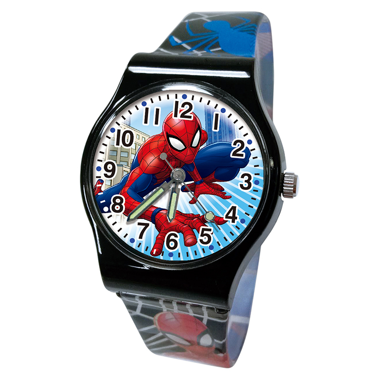 【Marvel漫威】蜘蛛人數位印花兒童錶 (2515)