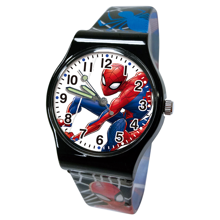 【Marvel漫威】蜘蛛人數位印花兒童錶 (2514)