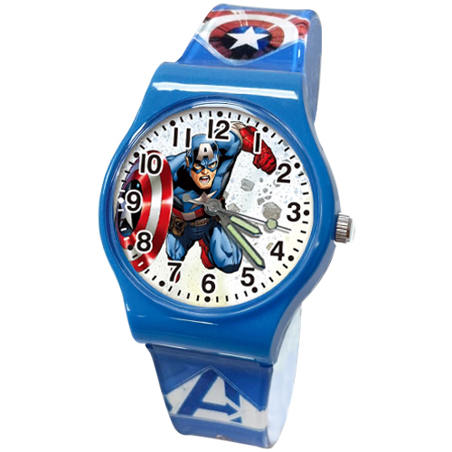 【Marvel漫威】美國隊長數位印花兒童錶 (2505)