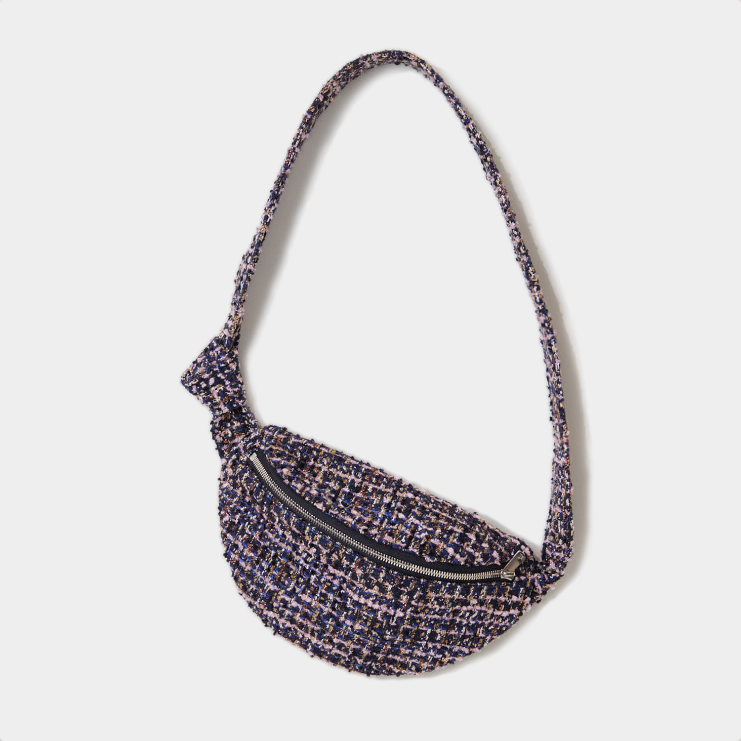 KARA Belt Bag - Pink & Navy