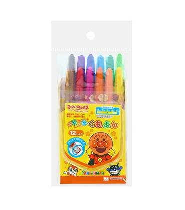 麵包超人 12色蠟筆