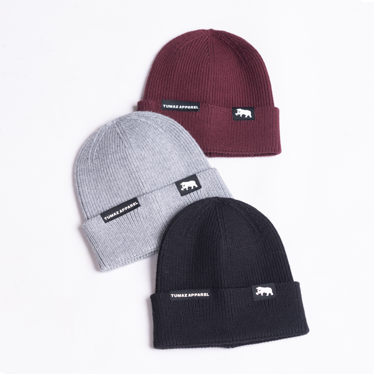 托瑪斯毛帽（托瑪斯黑/灰/酒紅）