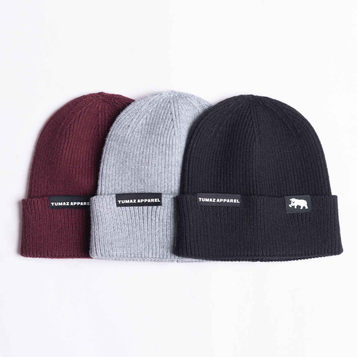 托瑪斯毛帽（托瑪斯黑/灰/酒紅）