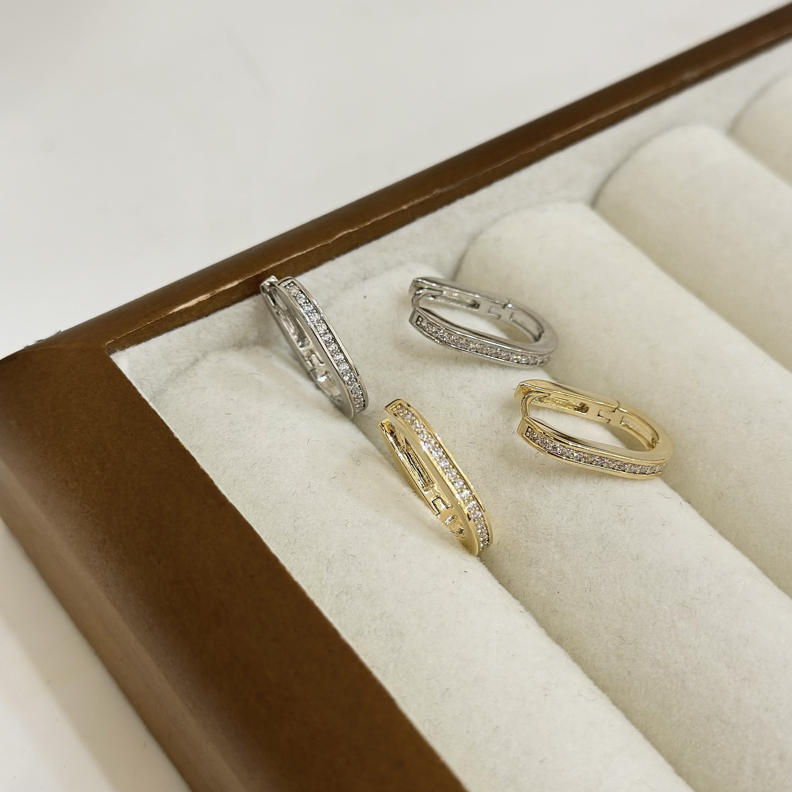 細版排鑽u形大圈易扣