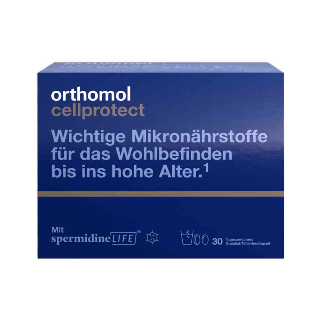 Orthomol 德國奧適寶 全方位細胞健康營養素顆粒+片劑+膠囊 30天