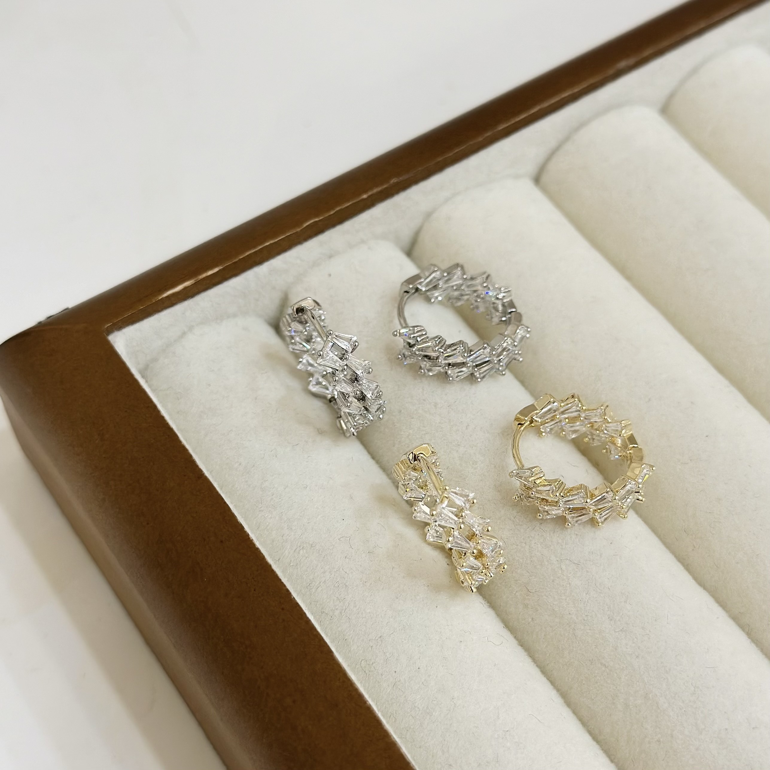 內外鋯石大圈易扣