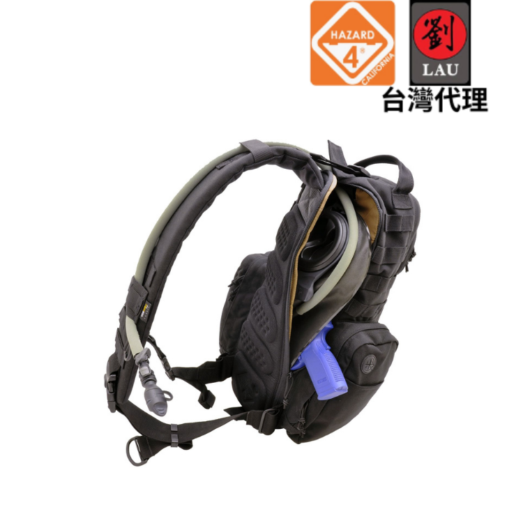 HAZARD 4 BS-RK17-BLK 火箭組合單斜肩背包(黑)