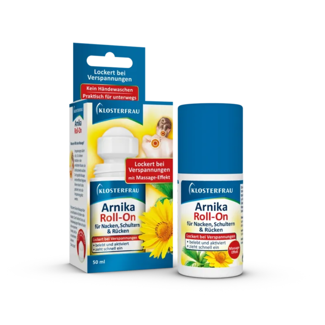 Klosterfrau Arnica Pain Relief Roll On For neck, shoulders & back 50ml
