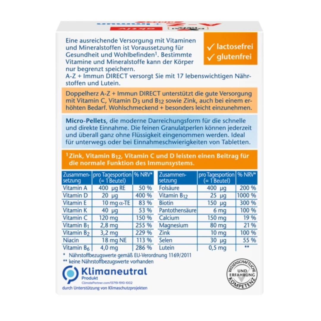 Doppelherz 雙心 A-Z全面保健提高免疫力顆粒 20包