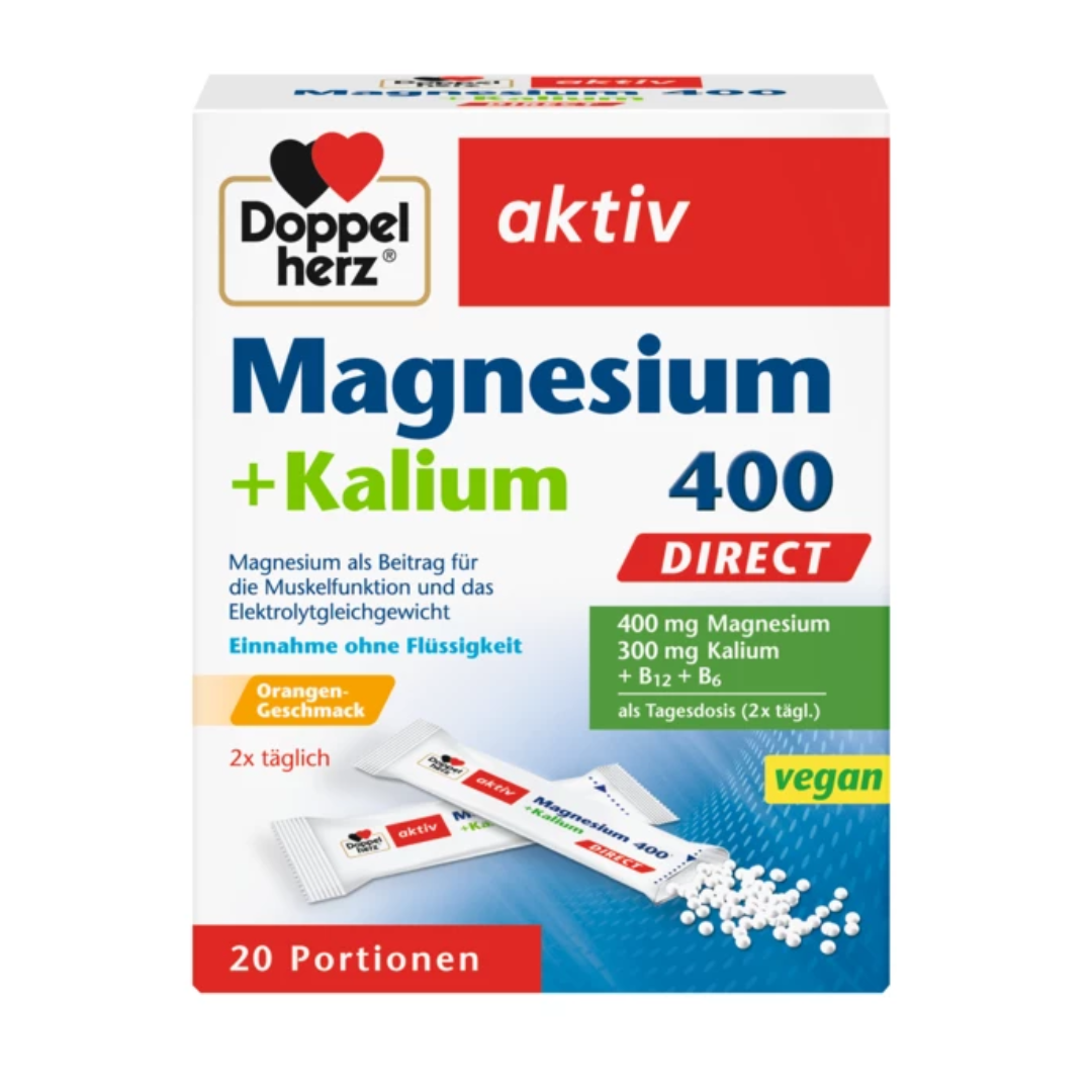 Doppelherz 雙心鎂鉀顆粒 20包