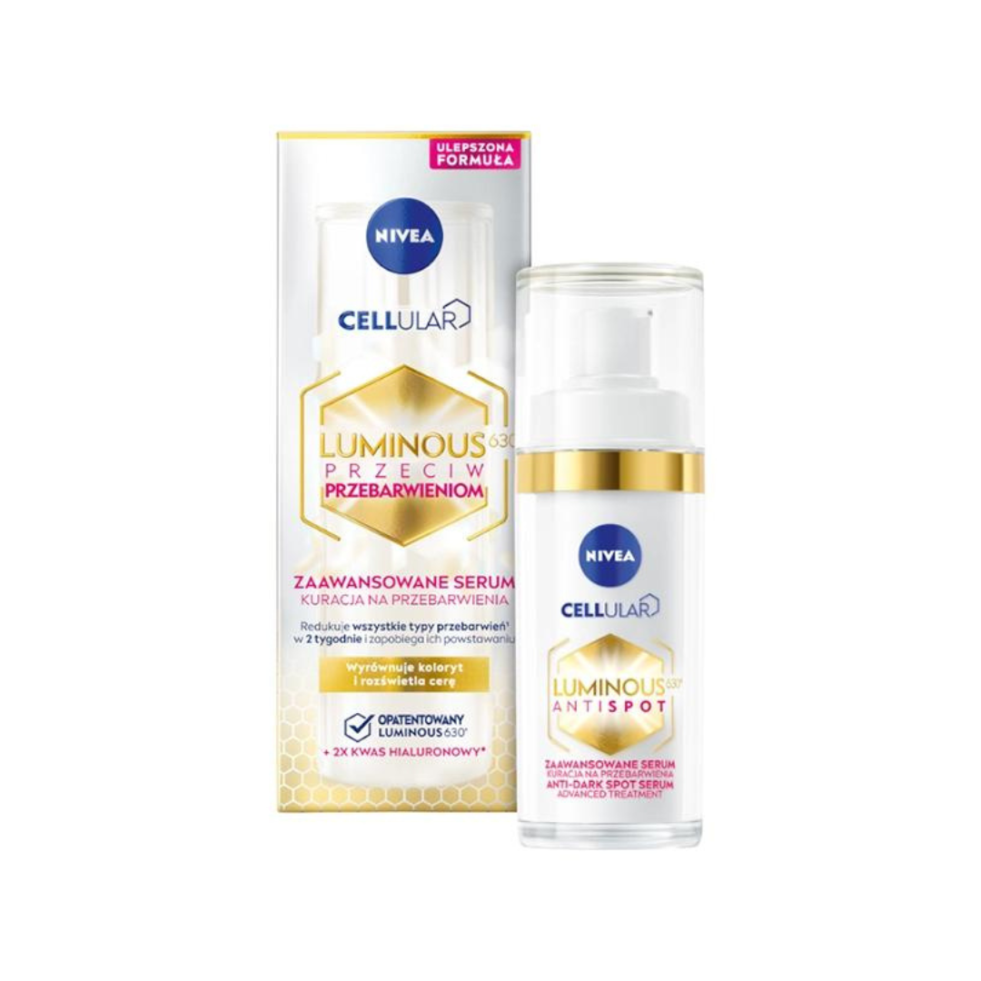 NIVEA Luminous630  妮維雅 雙效淡斑透白精華+日乳 SPF50 套裝