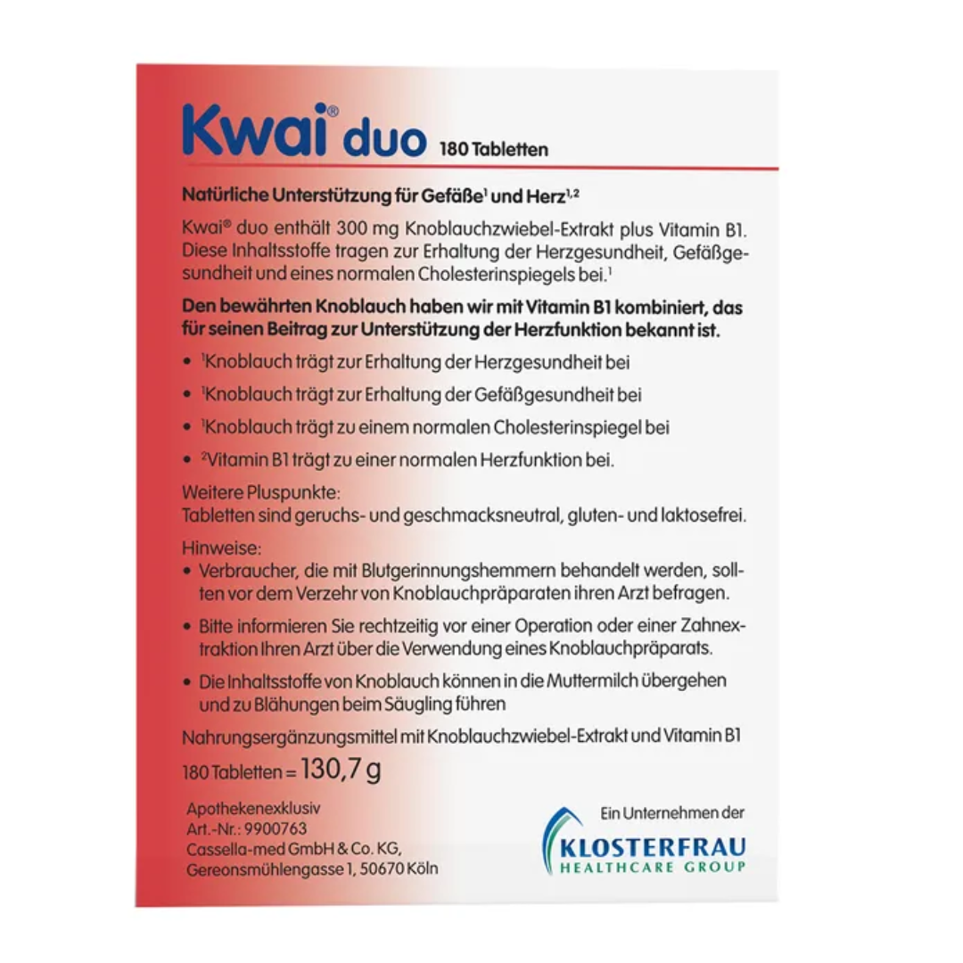 Kwai 護心大蒜素 180粒