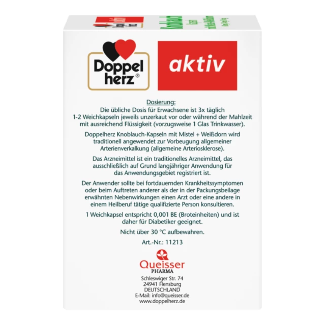 Doppelherz 雙心 大蒜膠囊 270pcs