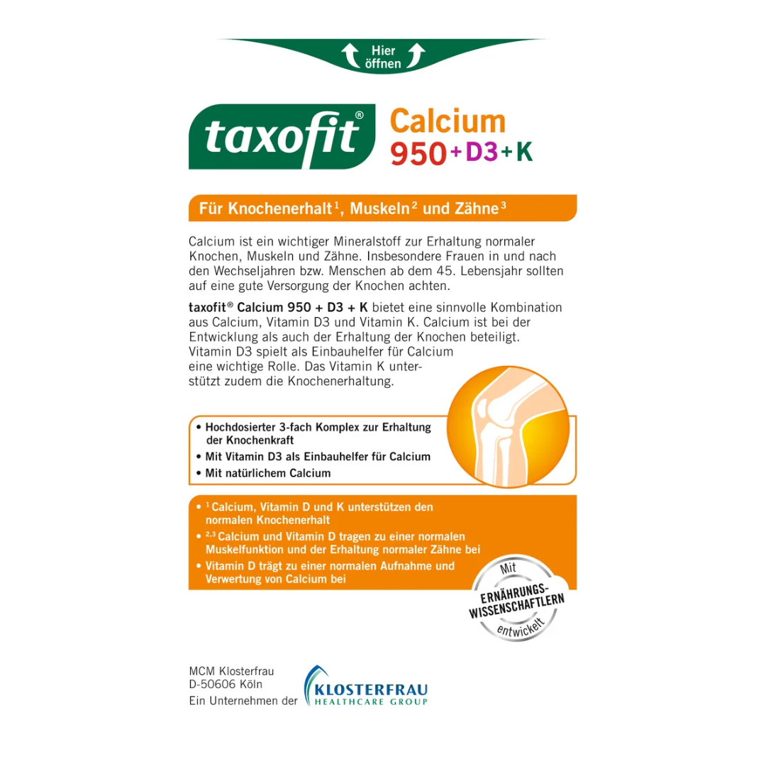 taxofit 複合鈣片 30片