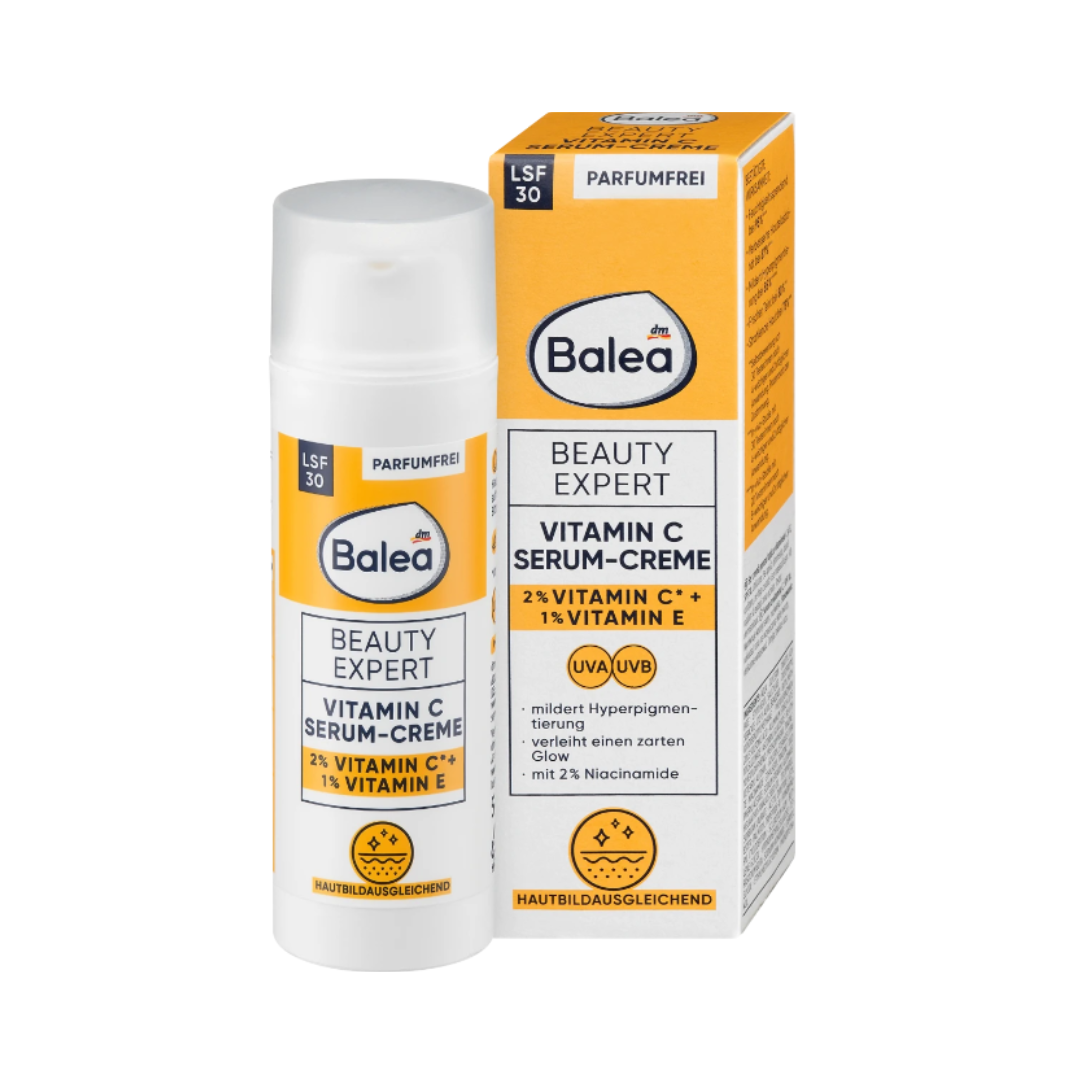 Balea Beauty Expert 維他命C美白防曬精華乳 SPF30 50ml