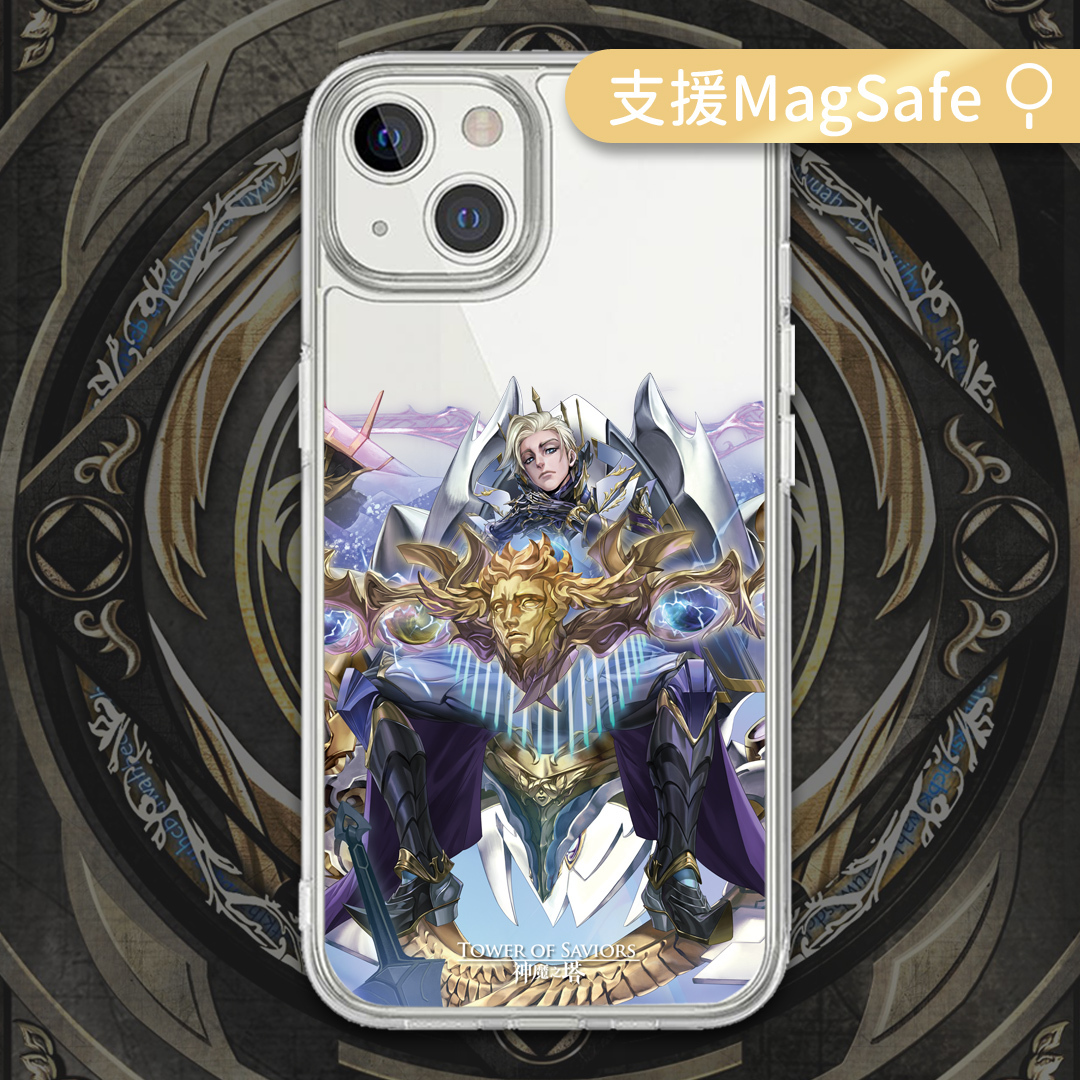 《神魔之塔》黑金Apple MagSafe手機殼（聖庭審訊 ‧ 梵帝岡）