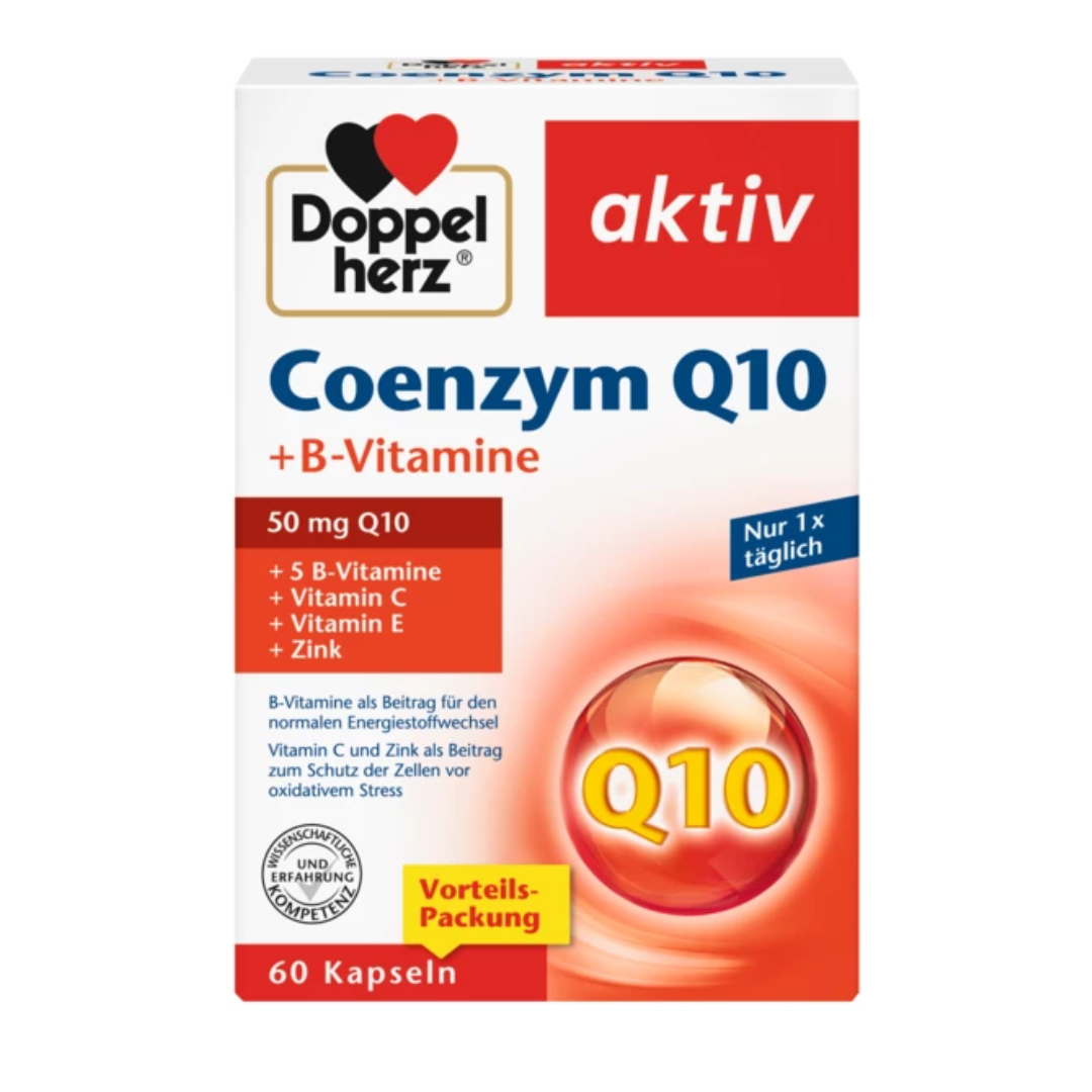 Doppelherz 雙心輔酶Q10+維他命B群膠囊 60粒