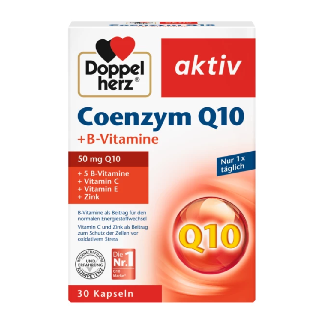 Doppelherz 雙心輔酶Q10+維他命B群膠囊 30粒