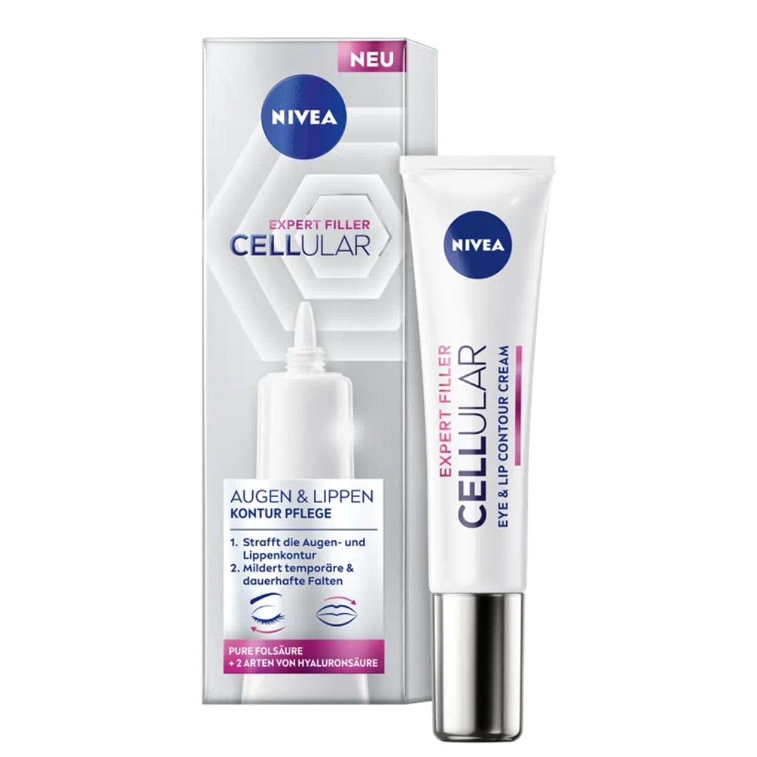 NIVEA 妮維雅 細胞激活抗皺緊致修護眼唇霜 15ml