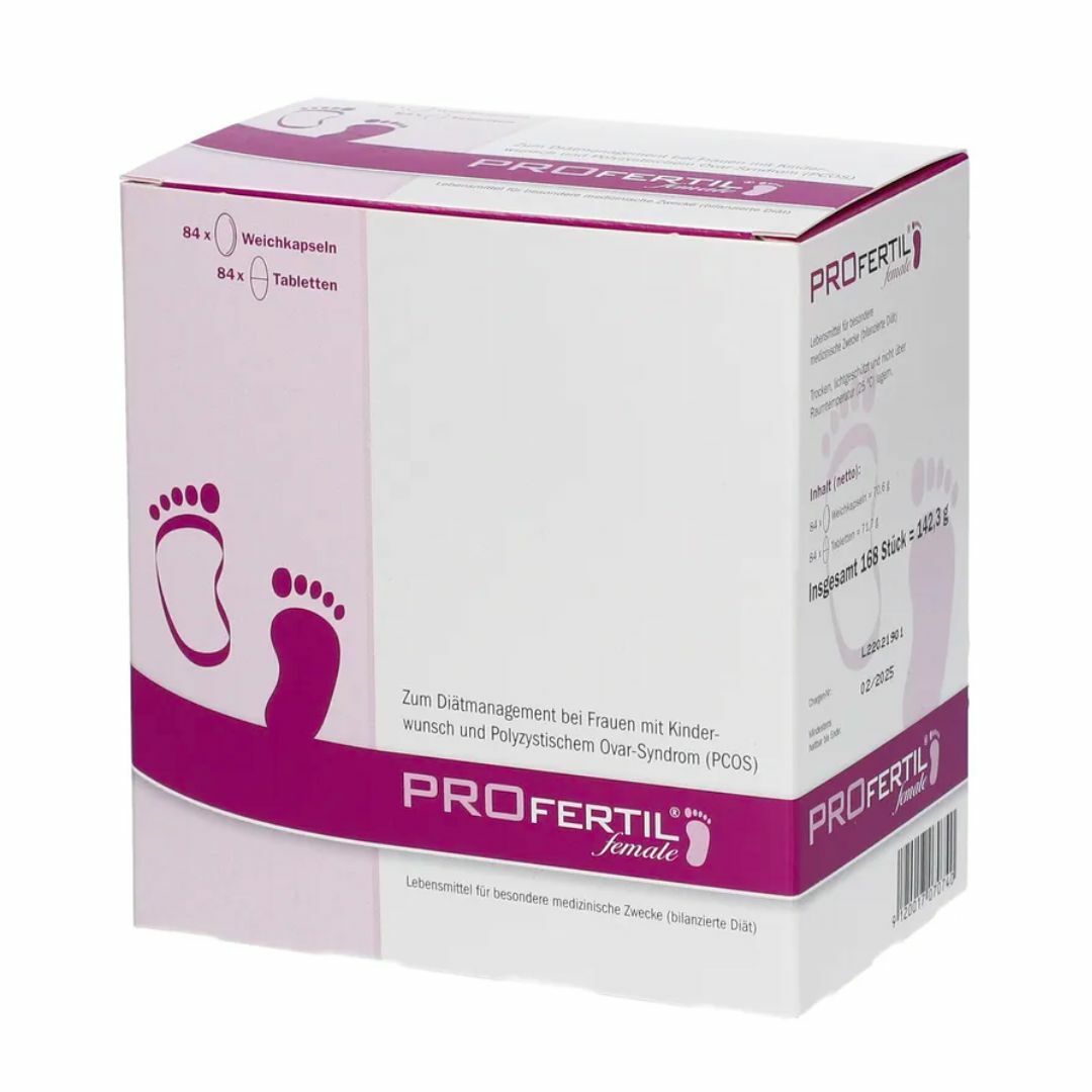 PROFERTIL Female 德國富卵多168粒裝  (3個月份量) (到期日請參閱商品摘要)
