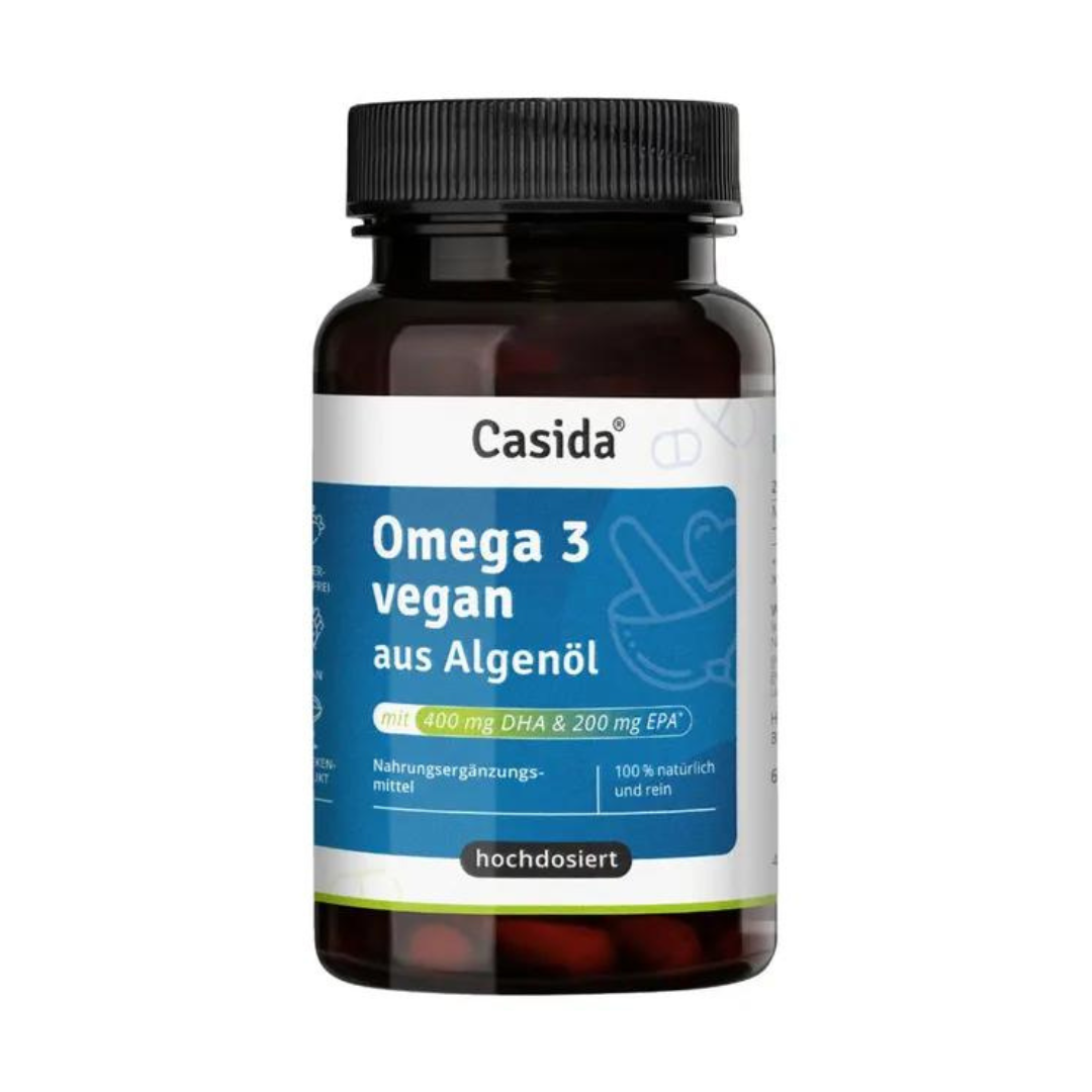 德國 Casida 純素Omega-3藻油膠囊 60粒