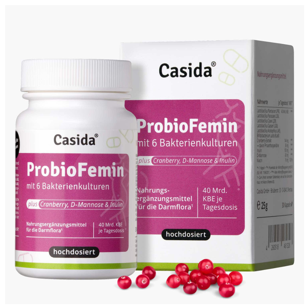 德國 Casida 益生菌女性保健膠囊 30粒