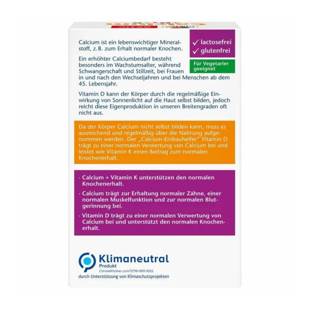 Doppelherz 雙心維他命D3+K鈣片 120片