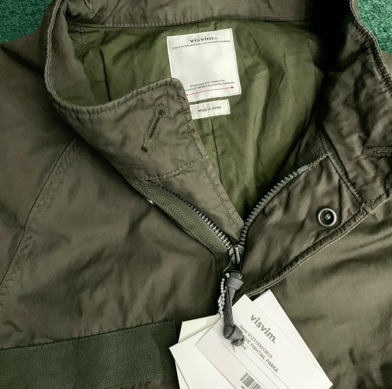 美品VISVIM SIX-FIVE FISHTAIL SANTMOE M51 美品VISVIM SIX-FIVE FISHTAIL SANTMOE M51